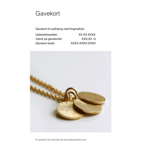Gavekort - 14 kt (print selv)