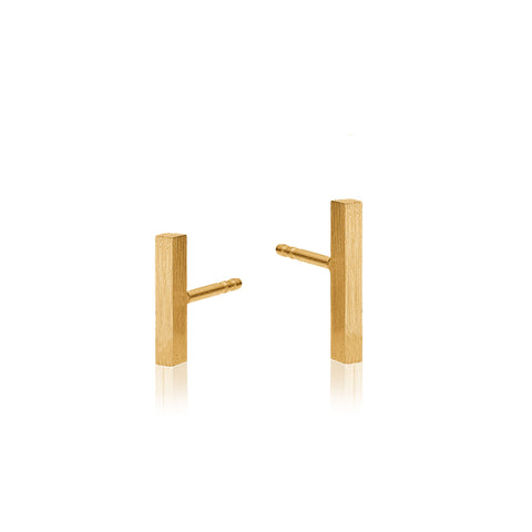 En kort, en lang - forgyldt