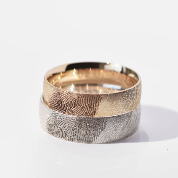 Brede ringe fingeraftryk