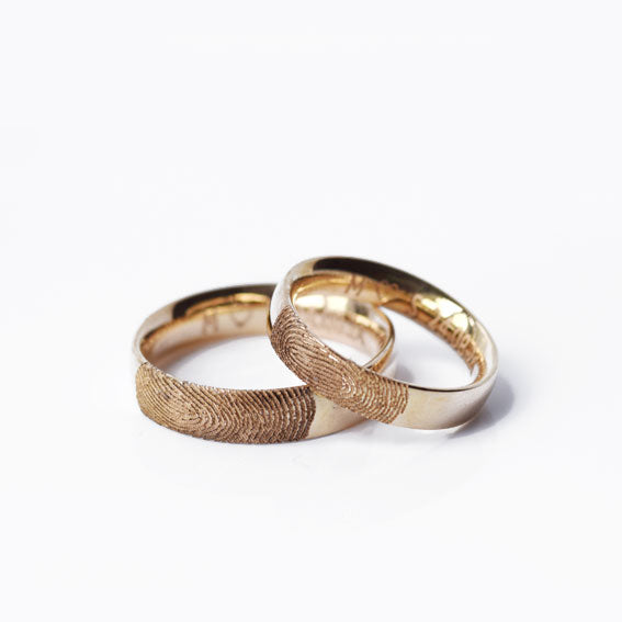 Fingeraftryk - frierringe