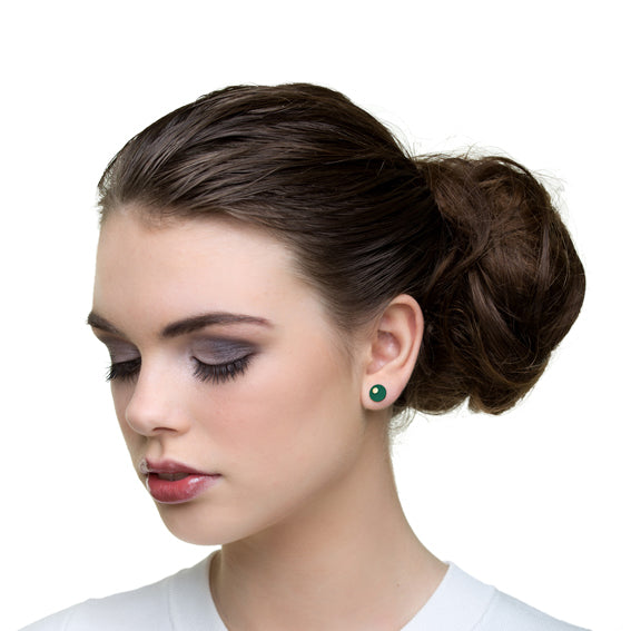 Vendbare øreringe - forgyldt