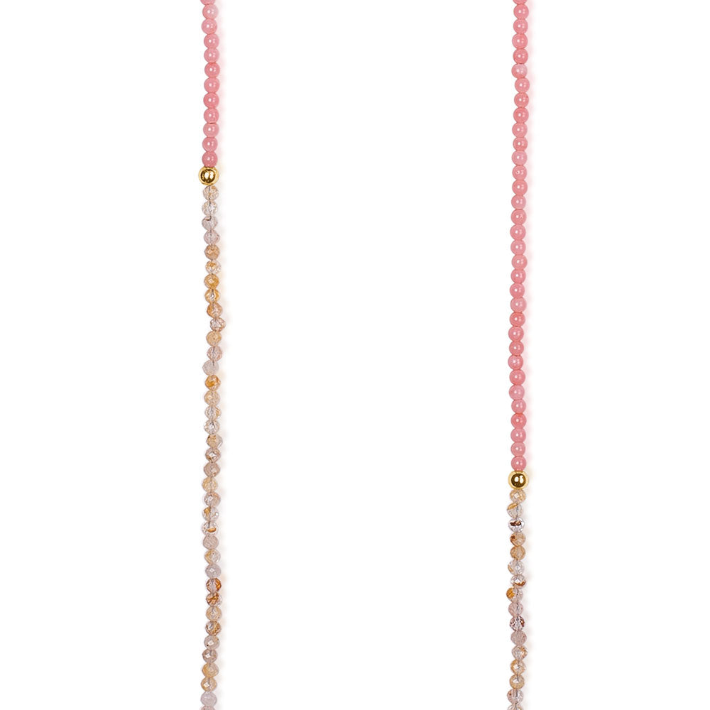 Kæde koral / rutilkvarts