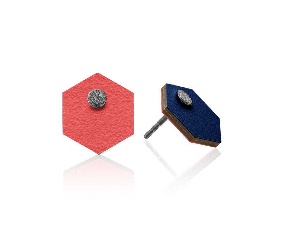 Vendbare øreringe - forgyldt