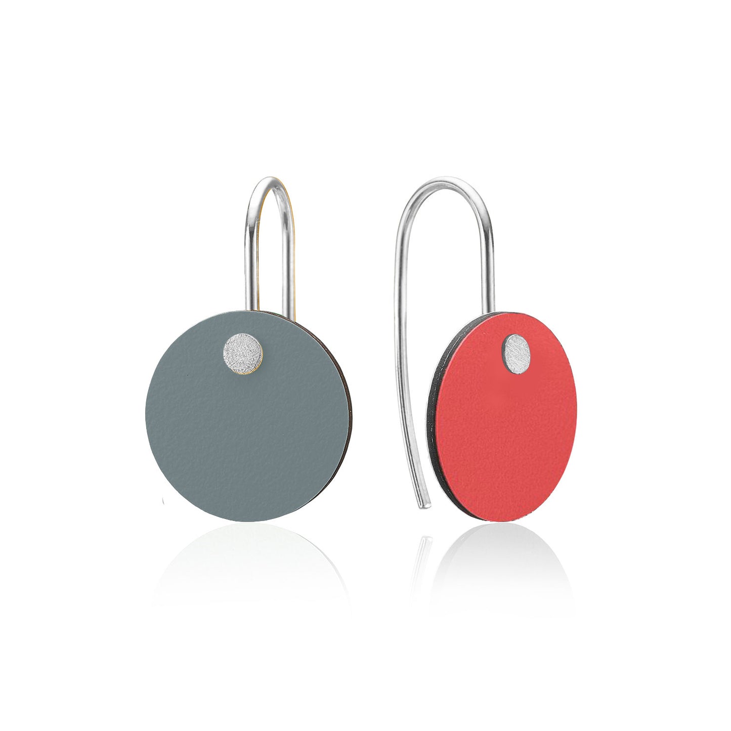 Vendbare ørehængere - sølv