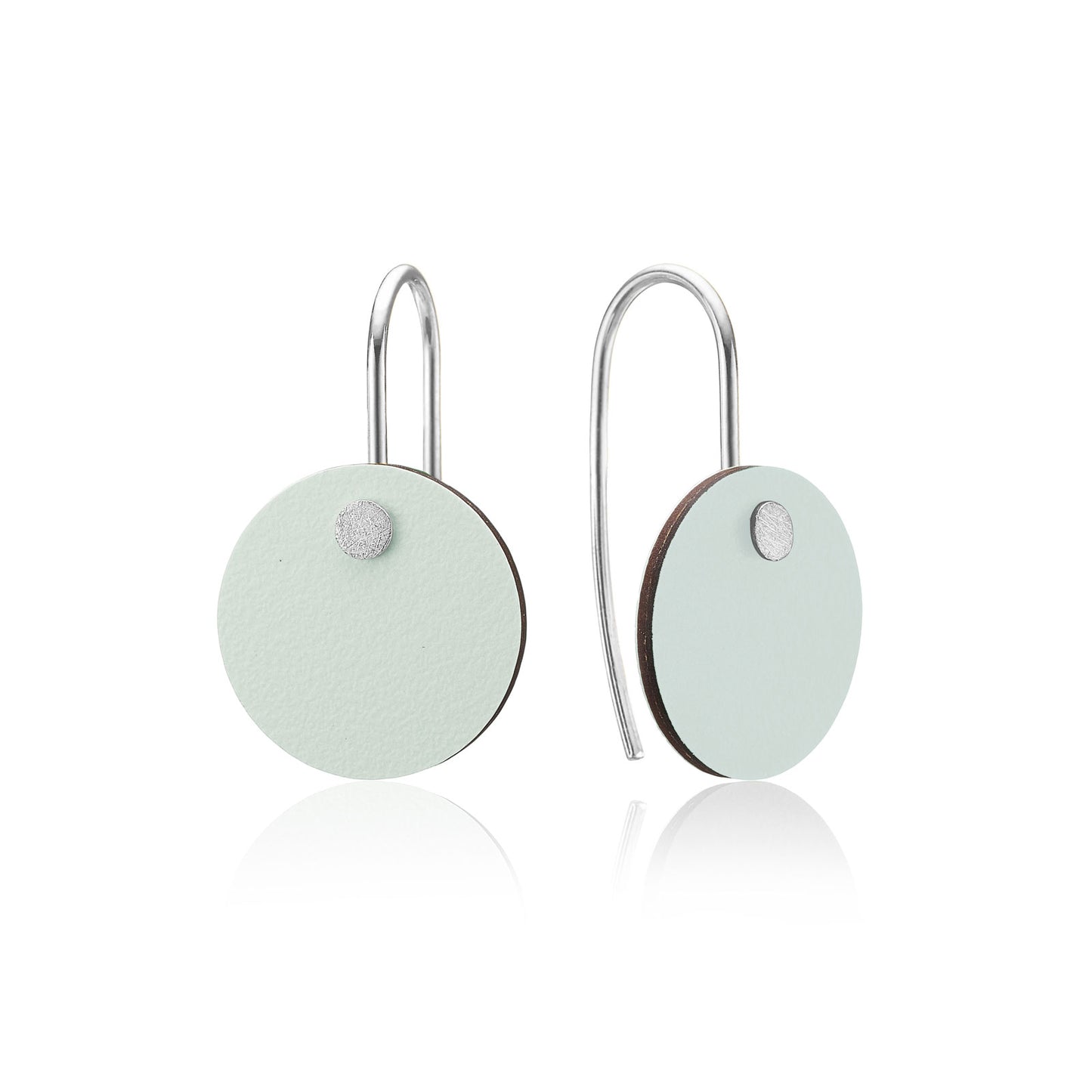 Vendbare ørehængere - sølv