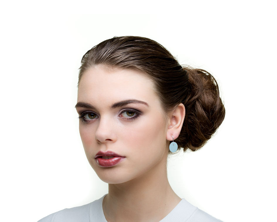 Vendbare ørehængere - sølv