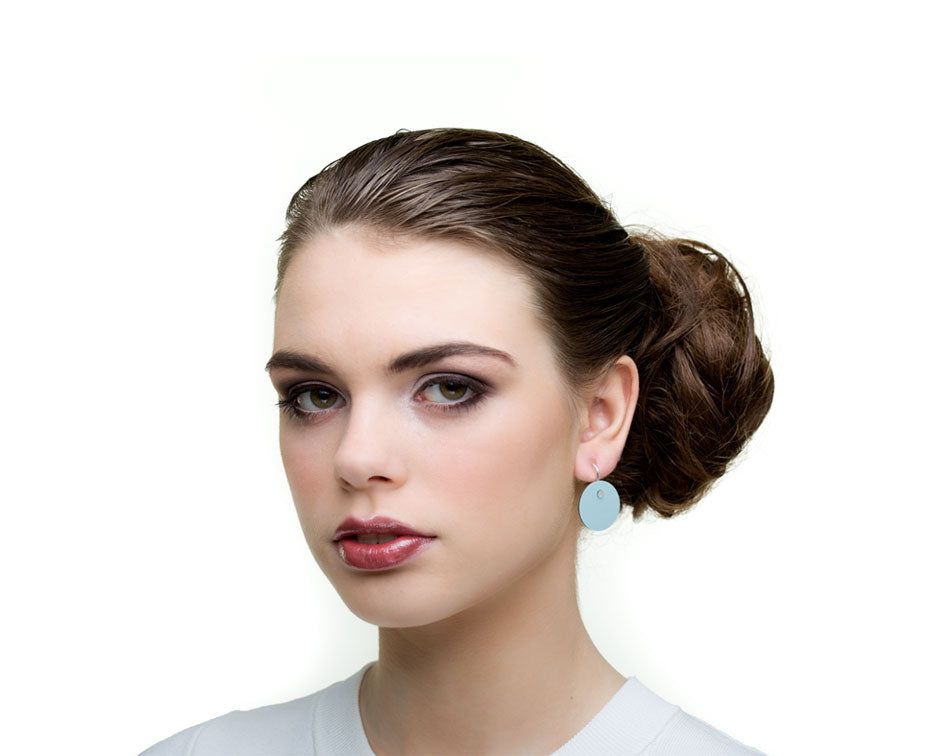 Vendbare ørehængere - sølv