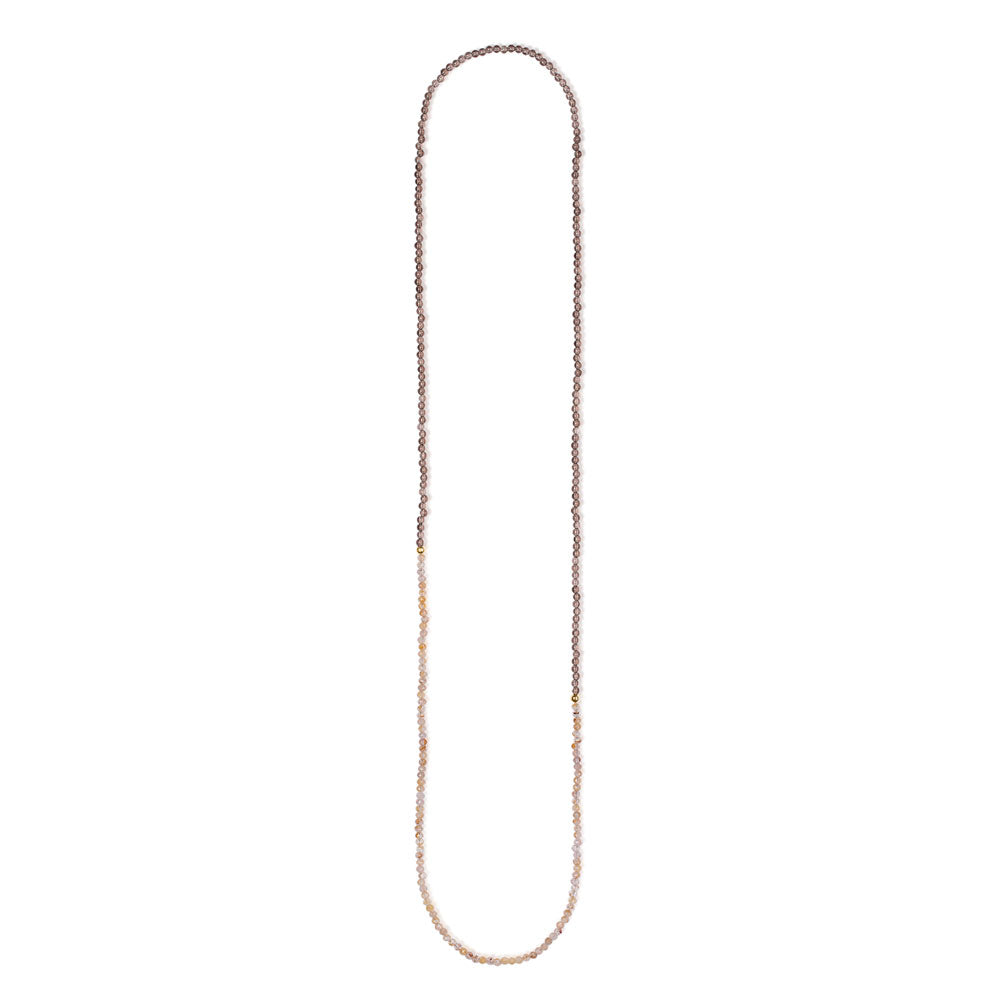 Kæde røgkvarts / kvarts krystal